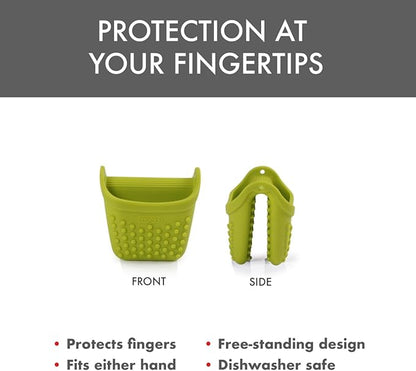 Dexas PinchMitt Silicone Oven Mitt, Green