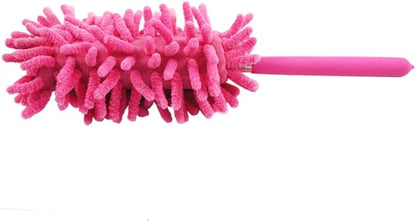 Extendable Flexible Feather Duster for Home and Office Cleaning - Purple