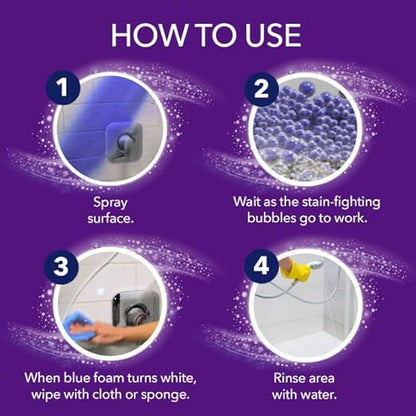 OxiClean Foam-Tastic Fresh Scent Bathroom Cleaner Twin Pack 2-19 oz. Aerosol Cans