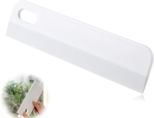 Soft Window Squeegee Mini Tiny Silicon Window Scrubber Scraper Multi Purpose Glass Cleaning Squeegee Tool for Shower Door Mirrors Bathroom Kitchen Countertops Car Windshield Walls