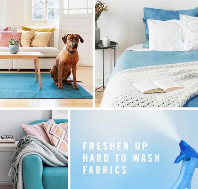 Febree-Air Freshener, Odor-Fighting Fabric Refresher, Couch Cleaner, Linen Spray, Multi-Use, Extra Strength Scent, 23.6 FL OZ value (2pack)