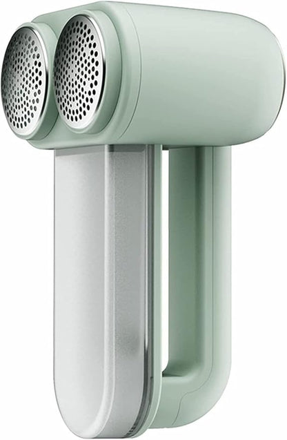 Fabric Shaver Professional Electric Lint Remover Dual-Head Fabric Shaver 3 Speeds, Rechargeable Sweater Couch Fabric Lint Pill Shaver for Clothes, Furniture, Carpet
