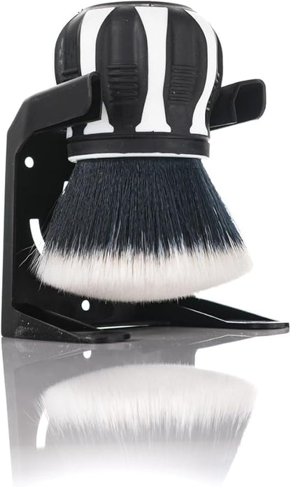 Detail Factory - Curveball XL Synthetic Brush - Ultra Soft Bristles, Comes with Storage Rack, Covers Large Area Inside or Outside Vehicles - Black Ice