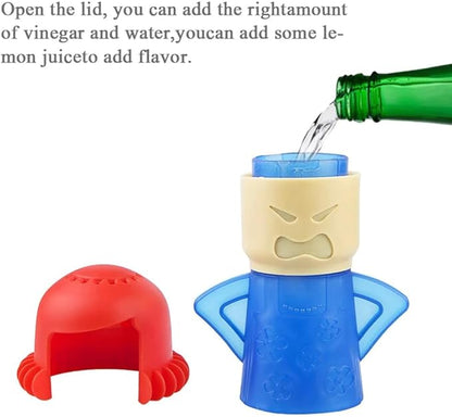 Microwave Cleaner Easily Crud in Minutes .Steam Cleans with Vinegar and Water for Kitchen Gifts (Color Random)