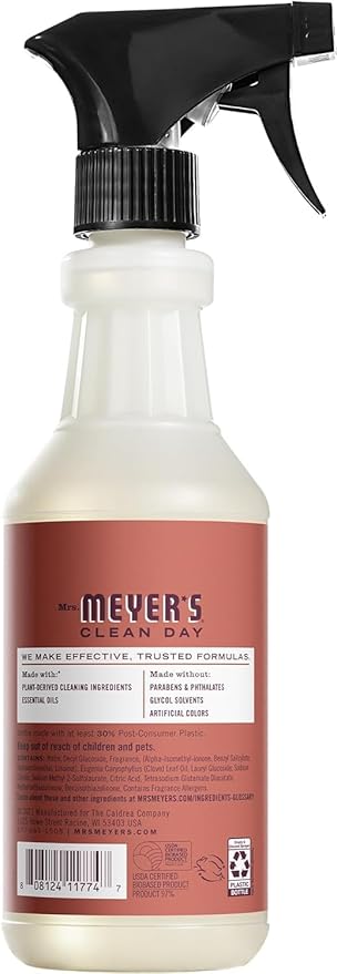 MRS. MEYER'S CLEAN DAY Multi-Surface Everyday Cleaner, Fall Leaves Scent, 16 fl oz. (Pack of 3)