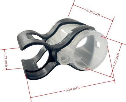 1400B Black Vacuum Hose Self-Cleaning Tool Attachment Compatible With Bissell 1400B 3194 3353 2458 3588F 1986 1425 1400W 1725R Replacement Part #1613828