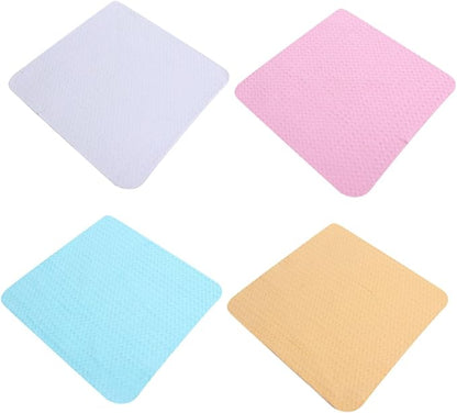 balacoo 4pcs Microfiber Dishcloth Set Water Absorbent Kitchen Cleaning Cloth Thickened Sturdy Cotton Kitchen Towels for Dishwashing and Household Cleaning