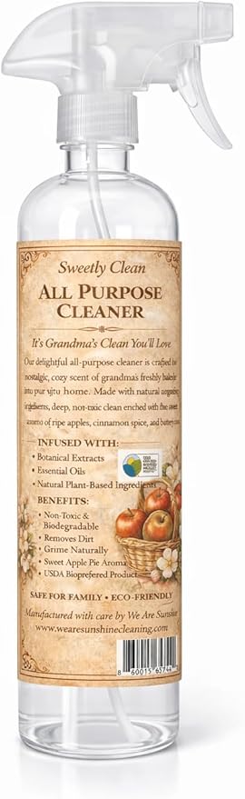All Purpose Cleaner, Plant Based, USDA BioPreferred, (Apple)