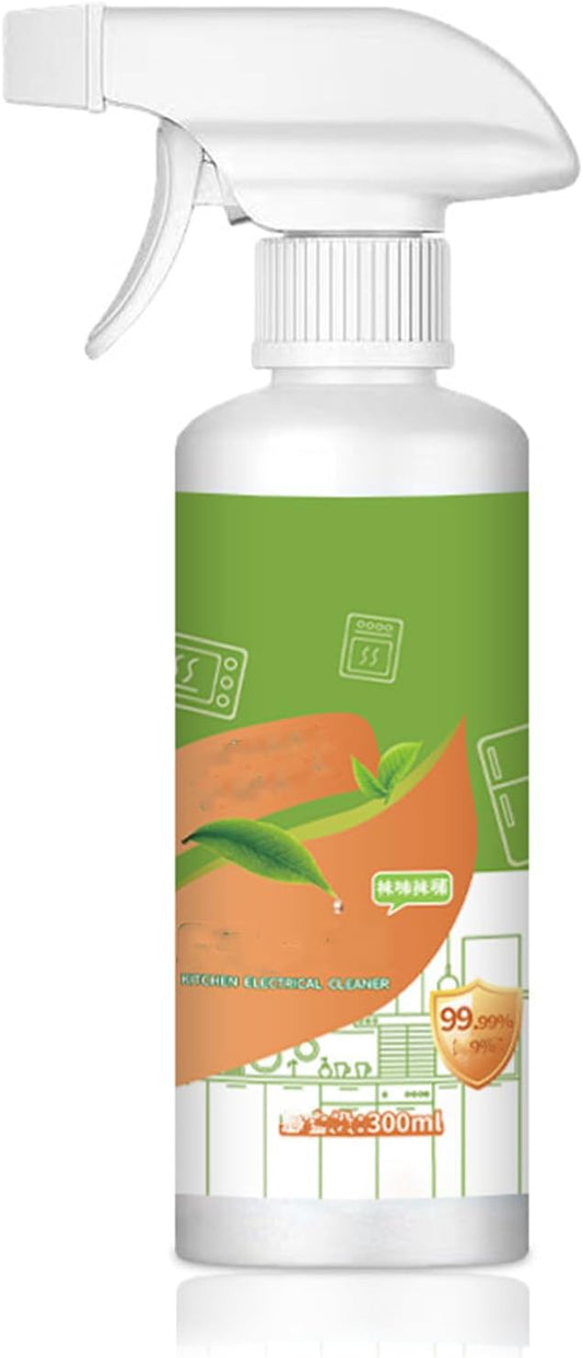 Multi-purpose Household and Kitchen Cleaning Spray, Electrolyzed Ion Kitchen Cleaner Spray, Natural Enzyme Formula to Household Appliances, Multi-purpose Kitchen Grime Remover (600.0, Milliliters)