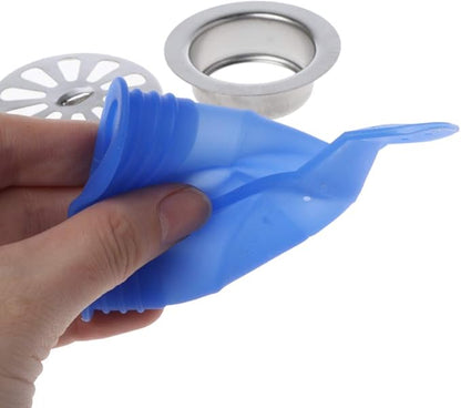 Bathroom Silicone Floor Drain Large Displacement Drain Strainers Deodorant Anti-blocking Drain Stopper