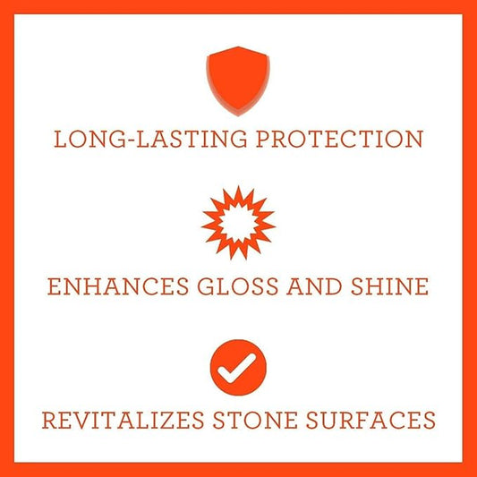TriNova Granite Cleaner with Sealer and Protectant Bundle