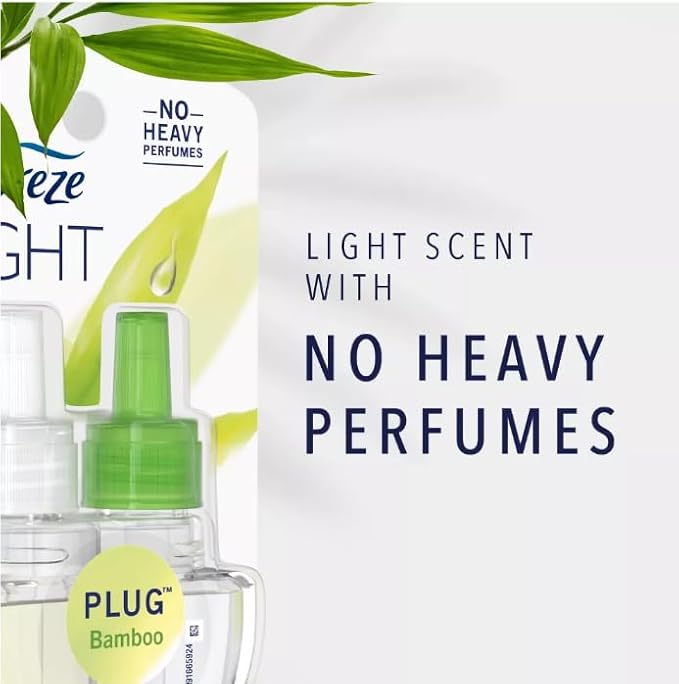 Generic Febreze Fade Defy Plug Air Freshener & Odor Fighter Starter Kit - 0.87 fl oz (Bamboo Scent)