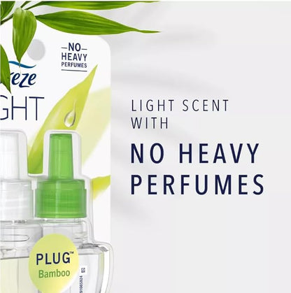 Generic Febreze Fade Defy Plug Air Freshener & Odor Fighter Starter Kit - 0.87 fl oz (Bamboo Scent)
