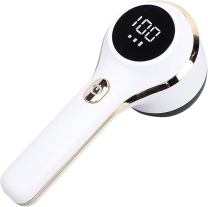 WALFRONT Fabric Shaver Electric Lint Remover for Clothes, Rechargeable Sweater Defuzzer with 3 Speeds and LED Display, Portable Pilling Remover for Sweaters Furniture Blankets