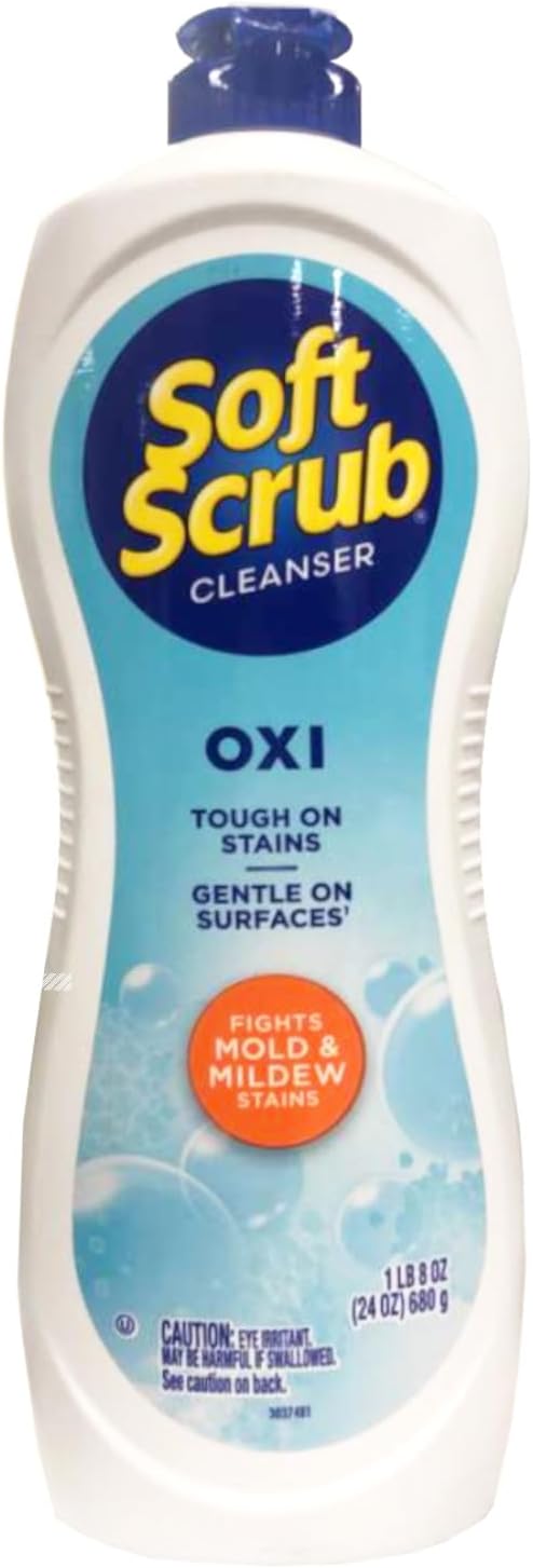 Soft Scrub Oxi Cleanser, 24 Ounce (4 Pack)