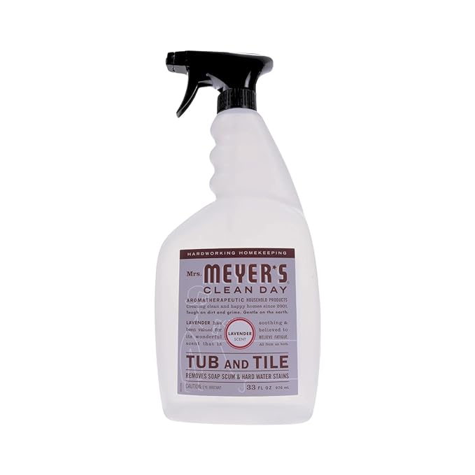 Mrs. MEYER'S Clean Day Tub & Tile Cleaner Lavender 33 Fl Oz (Pack of 3)