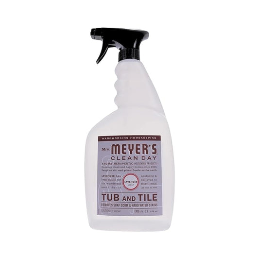 Mrs. MEYER'S Clean Day Tub & Tile Cleaner Lavender 33 Fl Oz (Pack of 3)