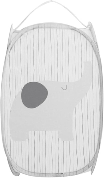 Dirty Laundry Basket Foldable Clothes Storage Baskets Mesh Washing Clothing Baby Toys Storage Home Organizer
