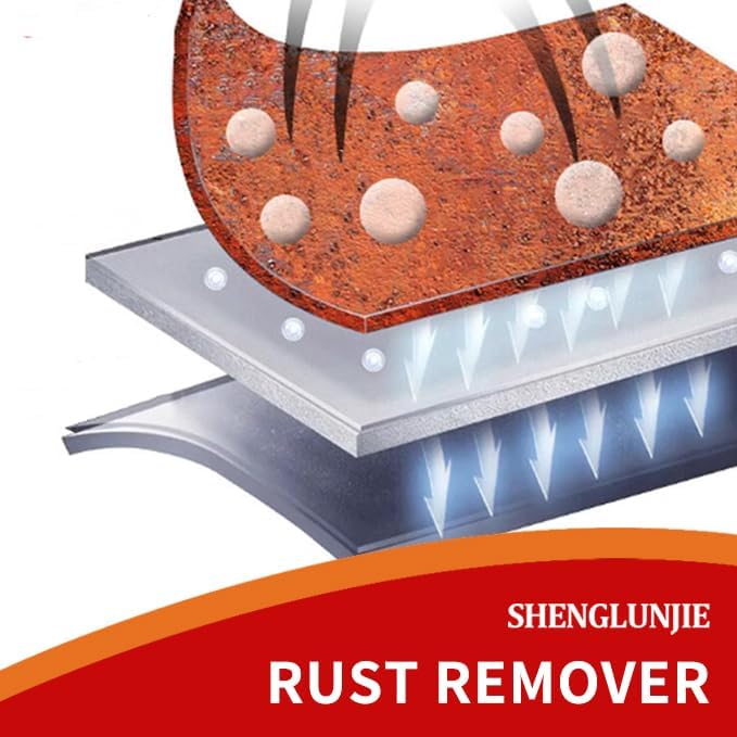 Stainless Steel Rust Stain Remover & Cleaner 1 Gallon- Quickly Cleans Stainless Steel Appliances, Furniture, Commercial Equipment, Grills, Sinks, and Tools | Powerful & Safe Metal Rust Remover