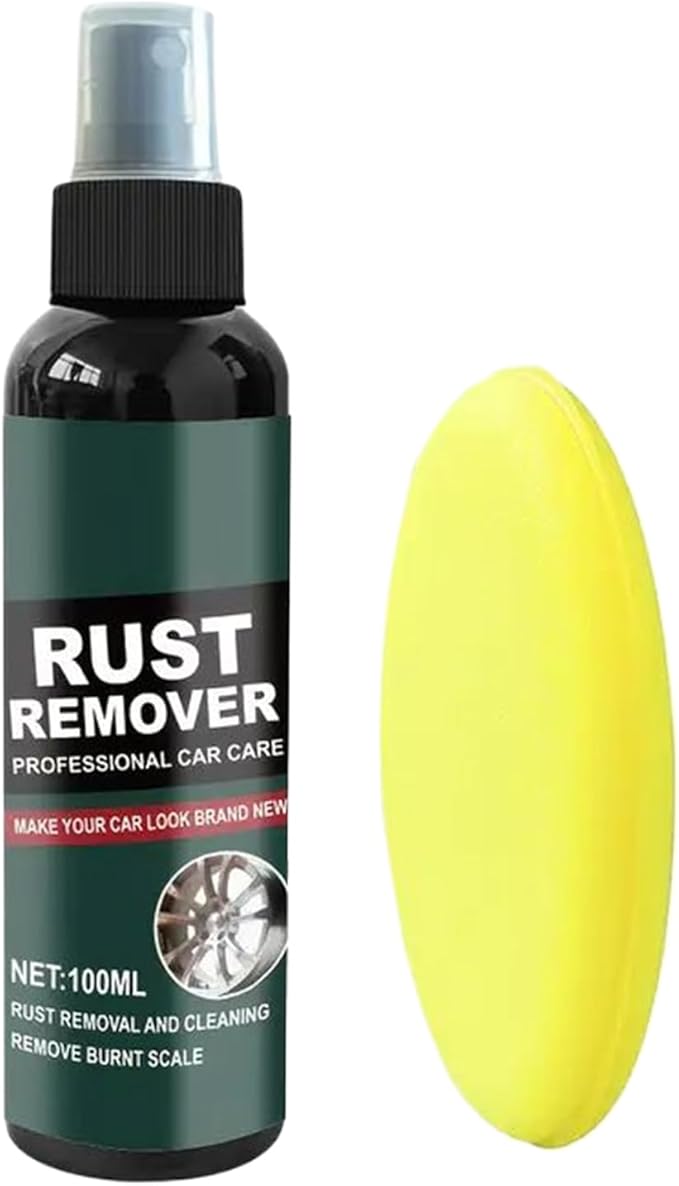 Corrode Removal Spray, Rust Remover Inhibitor, 100ml, Rust Cleaner Spray, Removal Mist, Powerful Cleaning Formula, For Garage Automotive Marine