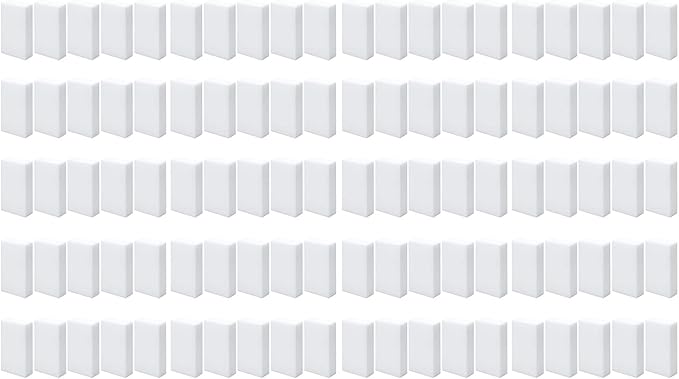 100 Pack Dish Sponges, Nonscratch Natural Cellulose Dish Sponge,Reusable Heavy Duty Durable Kitchen Sponges for Washing Dishes for Washing Dishwashing Bathroom Household Cookware Scrubbing