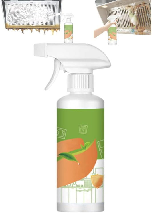 DYJAGYO Electrolyzed Ion Kitchen Cleaner Spray, Heavy Duty Degreaser, Multi-Purpose Household Cleaning Spray for Oven, Stove, Range Hood, Kitchen Appliances 300ml(1PCS)
