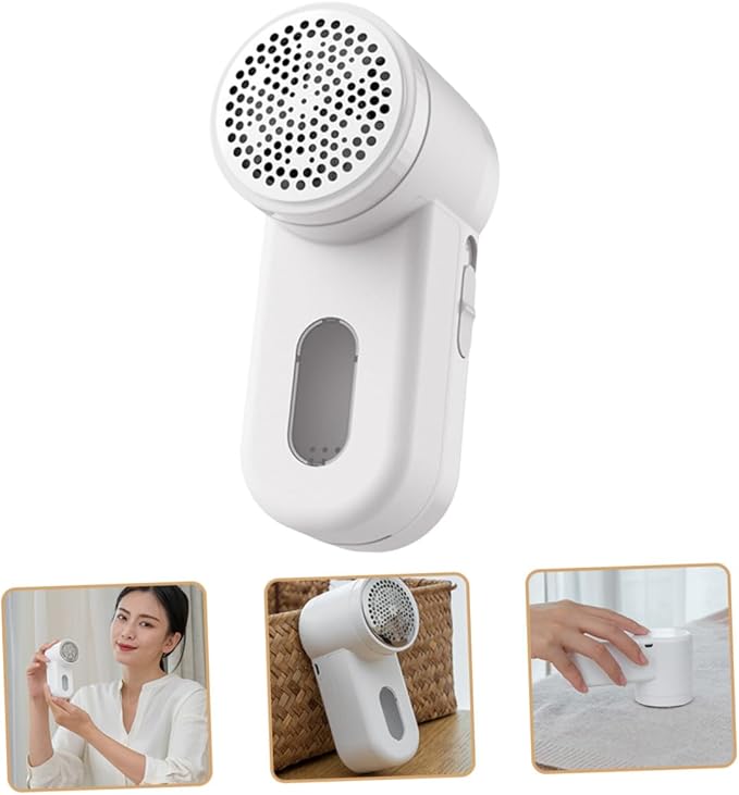 VILLCASE Rechargeable Sweater Pilling Remover and Clothes Pilling Trimmer Fabric Shaver Electric Lint Remover for Sweaters and Household Laundry