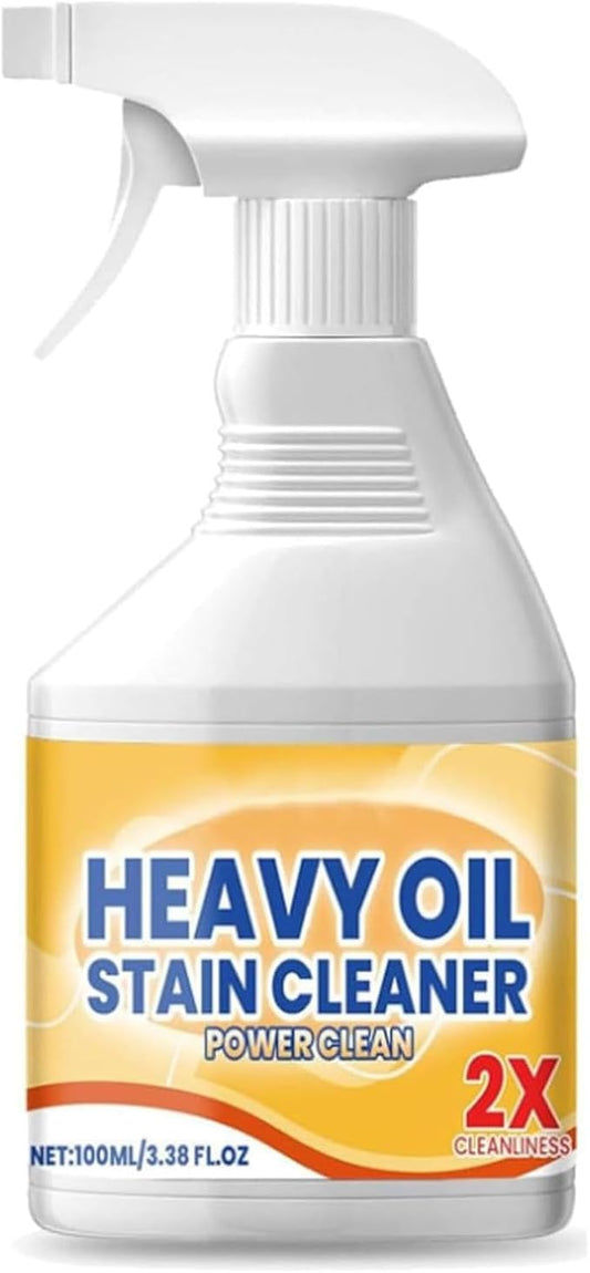 Kitchen Cabinet Cleaners and Polishers, Kitchen Heavy Oil Cleaner Spray, Grease Remover for Stove, Oven, Dishwasher (1 pcs)