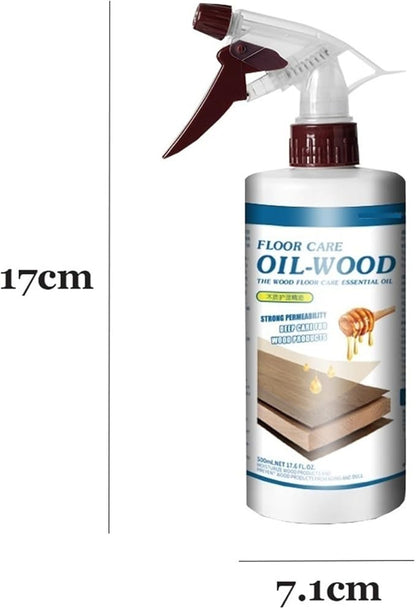 500ml Floor Polish And Restorer For Good Daily Clean Floor Care Solid Wood Waxing Oil Essential Oil Care To Prevent Scratches(2pcs)