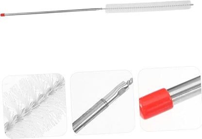 GLEAVI Washing Machine Cleaner Brush Long Handle Flexible Cleaning Tool for Washer Tub and Drum Sturdy Nylon Bristles for Household Use and Deep Cleaning