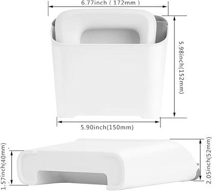 Mini Dustpan and Brush Wisp Broom and Dustpan Portable Handheld for Keyboard Bedroom Bathroom Kitchen Counter Camping Tent BBQ Table Pet(1 Set)