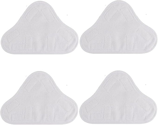 Sgizoku Microfiber Steam Mop Pad Replacement Compatible with H2O H20 Mop X5 Steam Steam Cleaners Washable & Reusable - 4 Pack