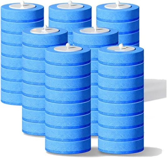 56pc Refills Disposable Toilet mats Brush Cleaning System, Toilet Cleaning Brush,No Handle or Base，Toliet Wand Refills,Toilet Bowl Clean Refill Pads,Toilet Scrubber Refill