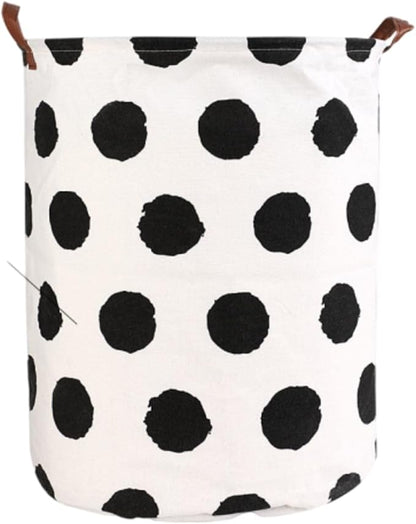1PC Folding Laundry Basket Round Storage Bin Bag Large Hamper Collapsible Clothes Toy Basket Bucket Organizer Large Capacity