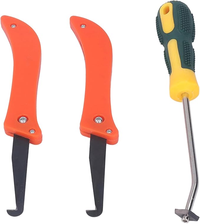 ZJchao Grout Removal Tool, Caulk Removal Tool Grout Saw and 8 Blades Tile Joint Cleaning Scraper Professional Grout Cleaner for Kitchen, Bathroom, Bedroom, Tiles Gaps