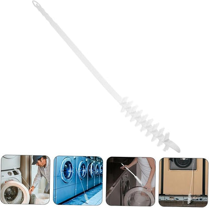 ULTECHNOVO 2pcs Rolling Washing Machine Cleaning Brush Lint Dryer Brush Vent Trap Cleaner for Efficient Cleaning