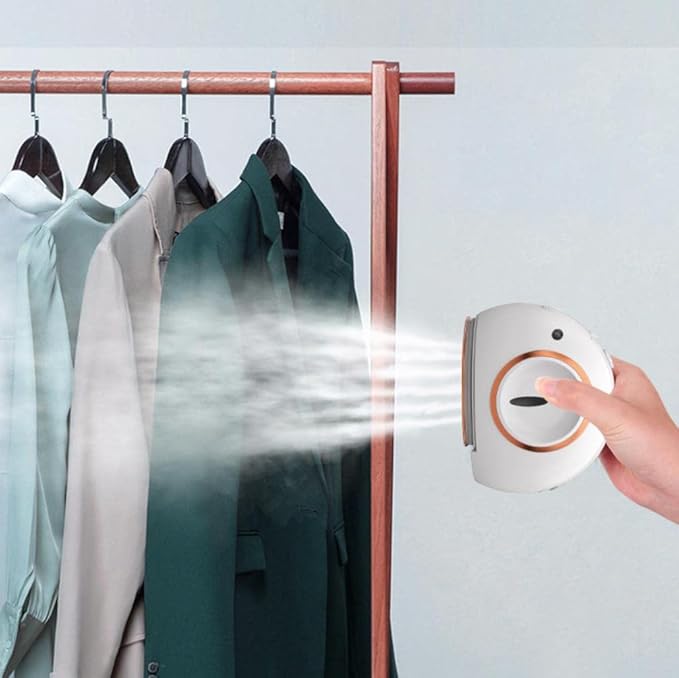 Handheld Steam Iron for Clothes Portable Dry Wet Dual Use Garment Steamer 1000W Ironing Machine for Household Travel Use
