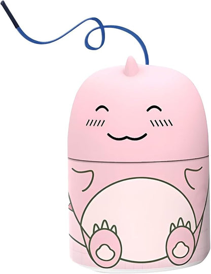 Toilet Bowl Cleaners Automatic Toilet Cleaner for Inside the Bowl Bathroom Toilet Tank Cleaner Dinosaur Shape Design Household with Rope Toulet Cleaning Supplies - Pink Peach Scent