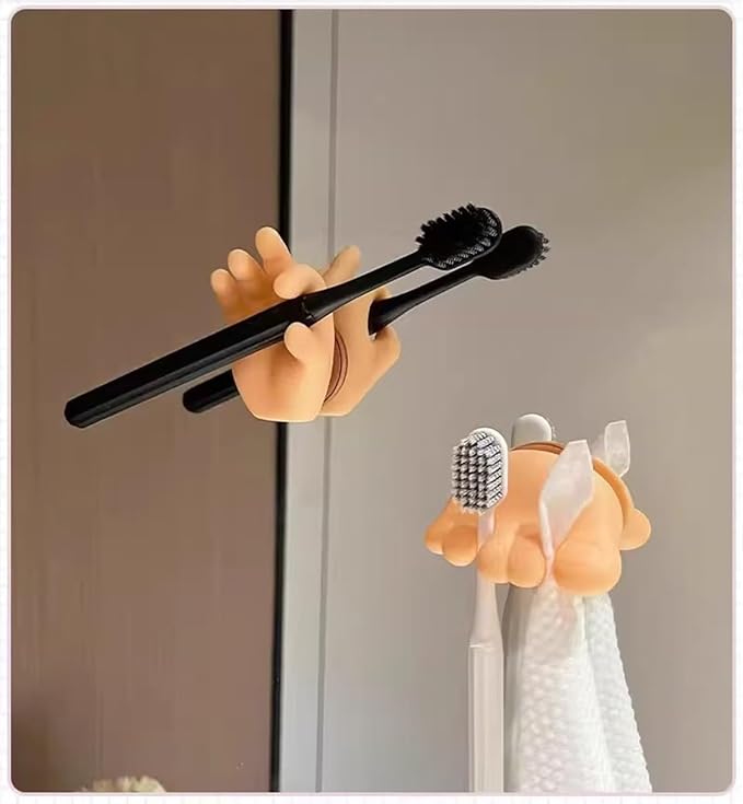 2 Pack Rain Boot Toothbrush Holder Silicone Cute Organizer for Your Bathroom Perfect Toothbrush Holder for Children,Safety Razor Stand Multi Purpose Bathroom Accessory (xiaojiaoya)