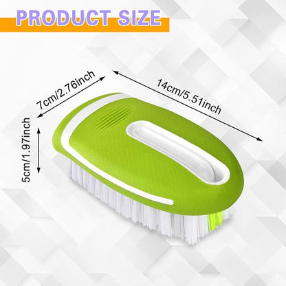 Carpet and Upholstery Cleaning Brush, Household Hard Bristle Brush, Car Plastic Gap Cleaning Brush, Universal Auto Detailing Brush for Car Interior Seat, Clothes and Sofa Cleaning