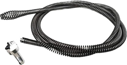 Pipe Dredging Tool,Spring Loaded Pipe Dredging Tools | Clog Cleaner Clamp Tool,Universal Flexible Hose, Flexible Spring Pipe