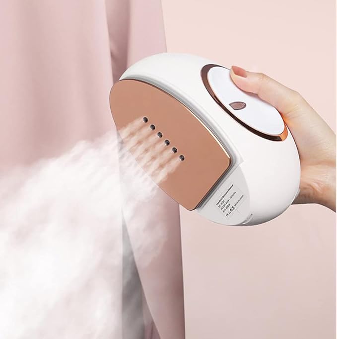 Handheld Steam Iron for Clothes Portable Dry Wet Dual Use Garment Steamer 1000W Ironing Machine for Household Travel Use