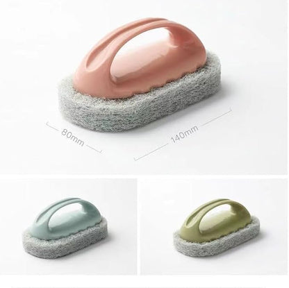 Cleaning Sponge, Strong dishwashing Cleaning Brush, Super Power Cleaning Brush,Bathtub Pool scrubbing Brush, Suitable for Kitchen, Bathroom,Showers,Floors,Bathtubs (3Pcs)