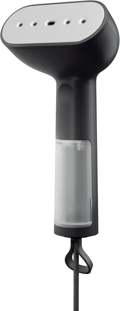 Steamery Handheld Clothes Steamer Cirrus X, 1200W, Steam Output 20g/min, Heat up in 20 Seconds, Portable, Minimalistic, Scandinavian design, Black