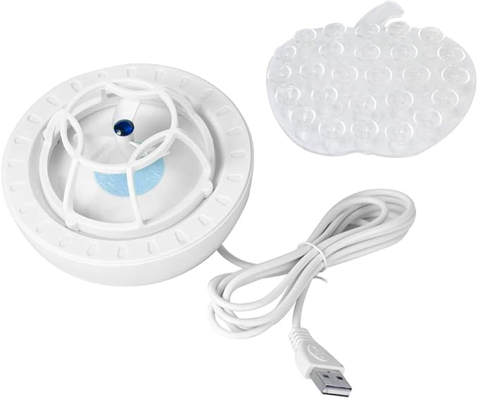 USB Ultrasonic Dishwasher, Portable Dish Washing Machine Cleaner, Portable Dish Washing Tool for Dishware Fruit Vegetable (Blue)