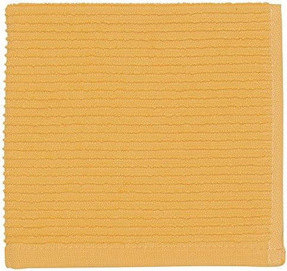 Now Designs Ripple Kitchen Dishcloth Honey 13 x 13in Set of 4