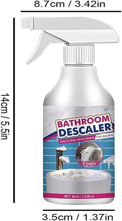 Stubborn Stains Cleaner - Bathroom Descaler Cleaner, Limescale Cleaner, Luckydogs Multipurpose Bathroom Foam Cleaner, All-Purpose Bathroom Descaler Foam Cleaner Spray (5 bottle)