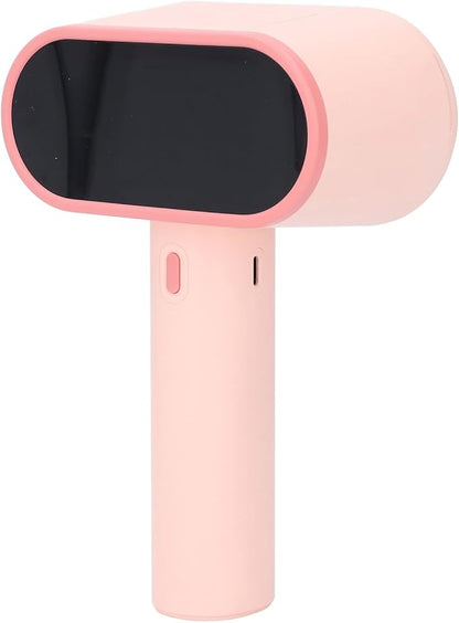 Electric Fabric Shaver Electric Lint Remover Fabric Shaver Dual Heads 4 Speeds 12 Blades Rechargeable Large Fuzz Remover for Clothes Couch Furniture Black (Pink)