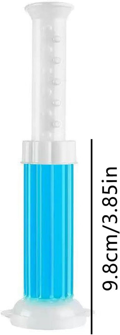 Toilet Gel Stamp,Flower Shaped Scent Freshener for Inside Toilets, Stick on Stamps Refill, Cleaning Gels Refresher, Long-Lasting Fresheners, Bathroom Cleaners Gadgets (3, Colorful)