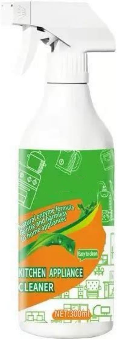 Kitchen Cleaning Spray, 300ml, Suitable for Household Appliances, Ovens, Stoves, and Range Hoods